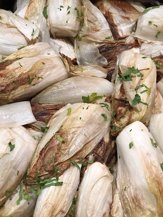 Oven roasted fennel