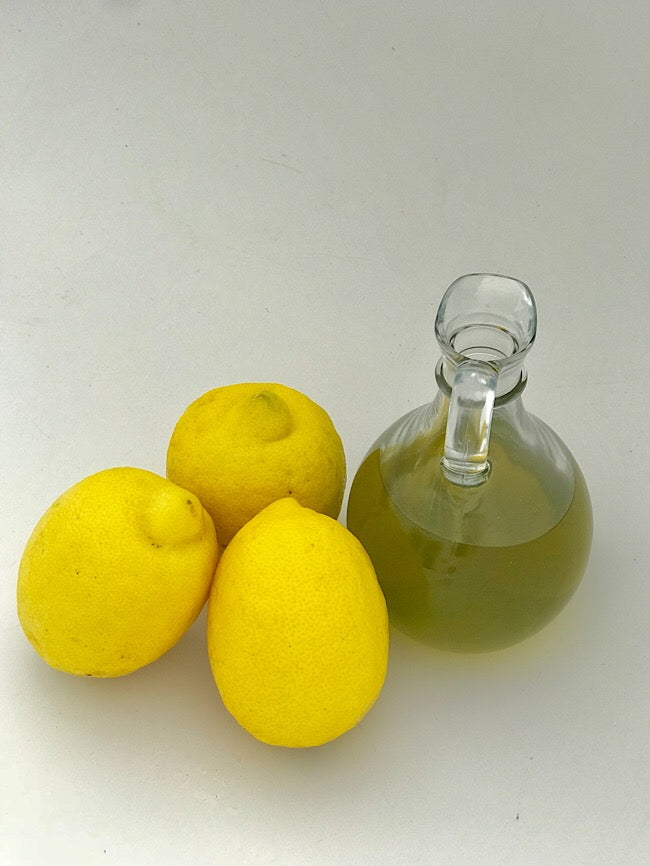 Infused lemon oil