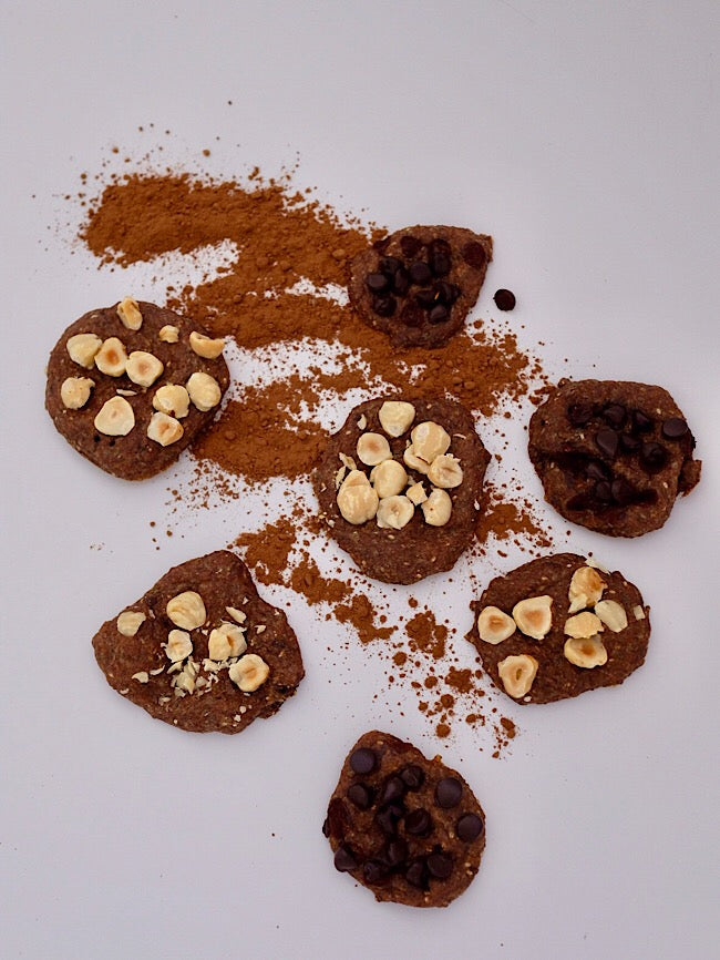 Hazelnut chocolate chip cookies