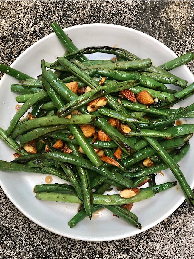 Green beans salad  Asian style