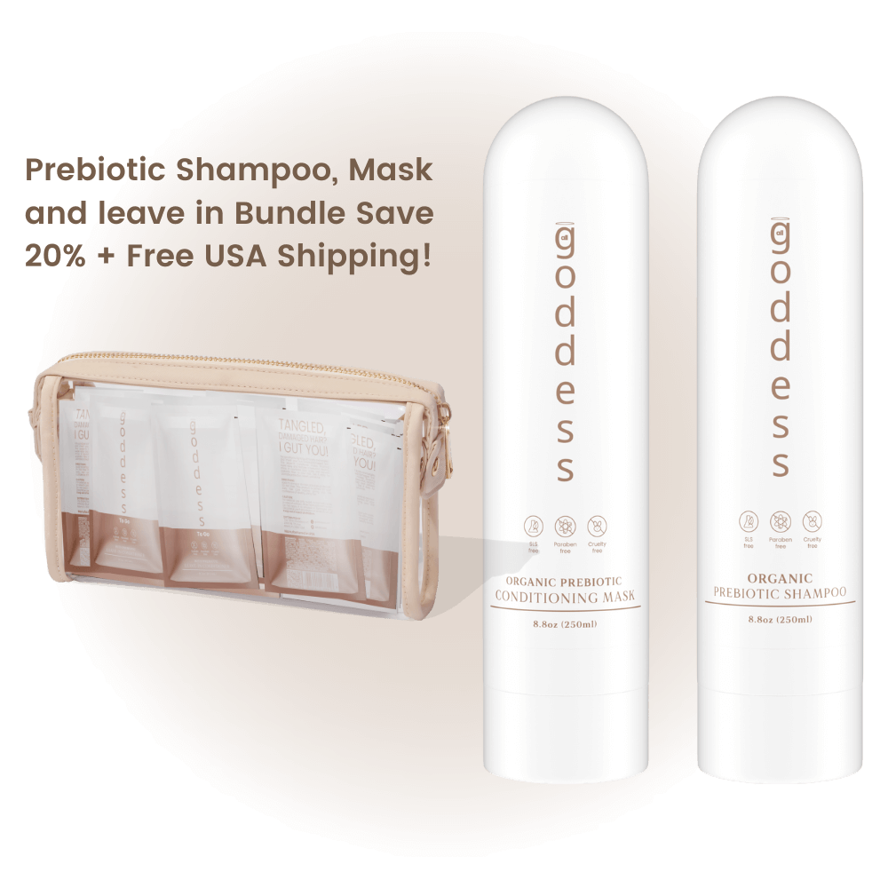 Prebiotic Shampoo, Mask and Leave-in Bundle Save 20% + Free USA Shipping!