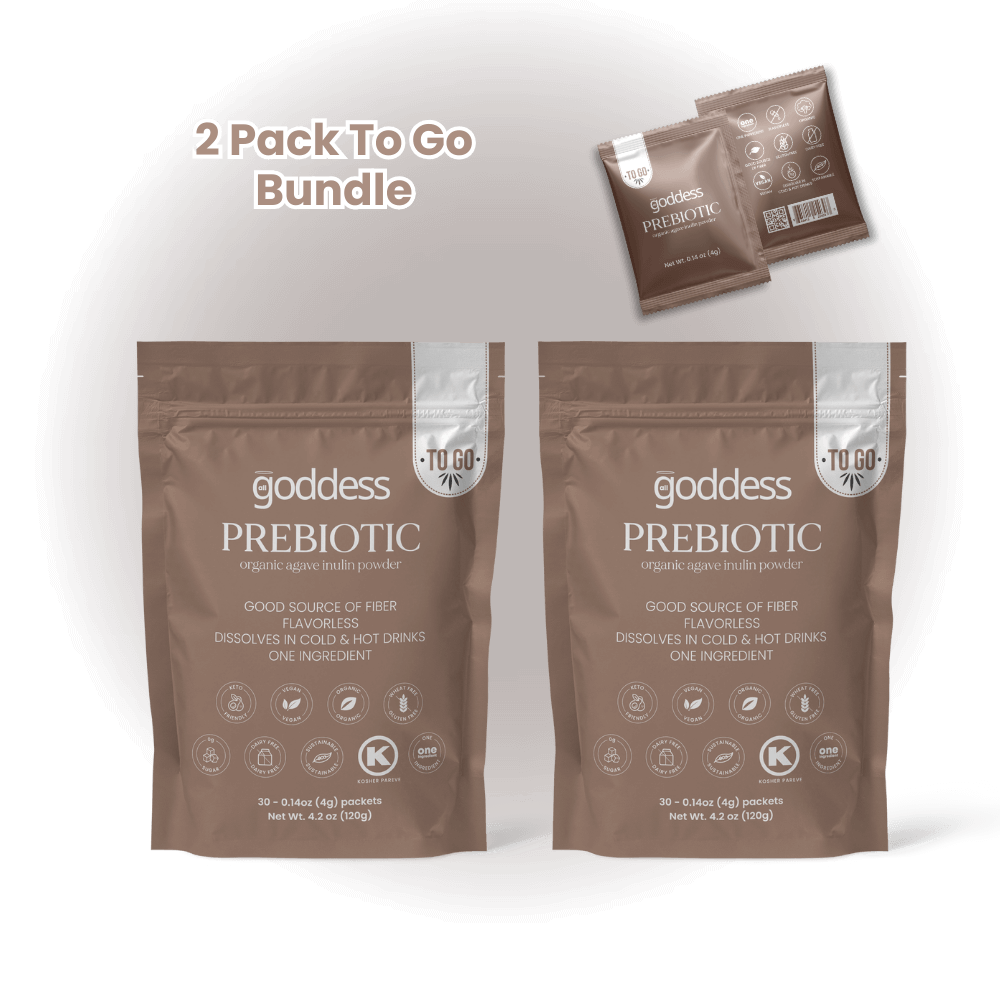 The Goddess Prebiotic TOGO - 100% Organic Blue Agave Inulin Powder